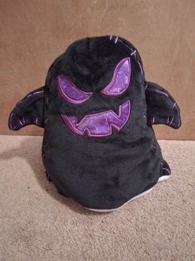 Disney Black Ghost Plush with Purple Accents